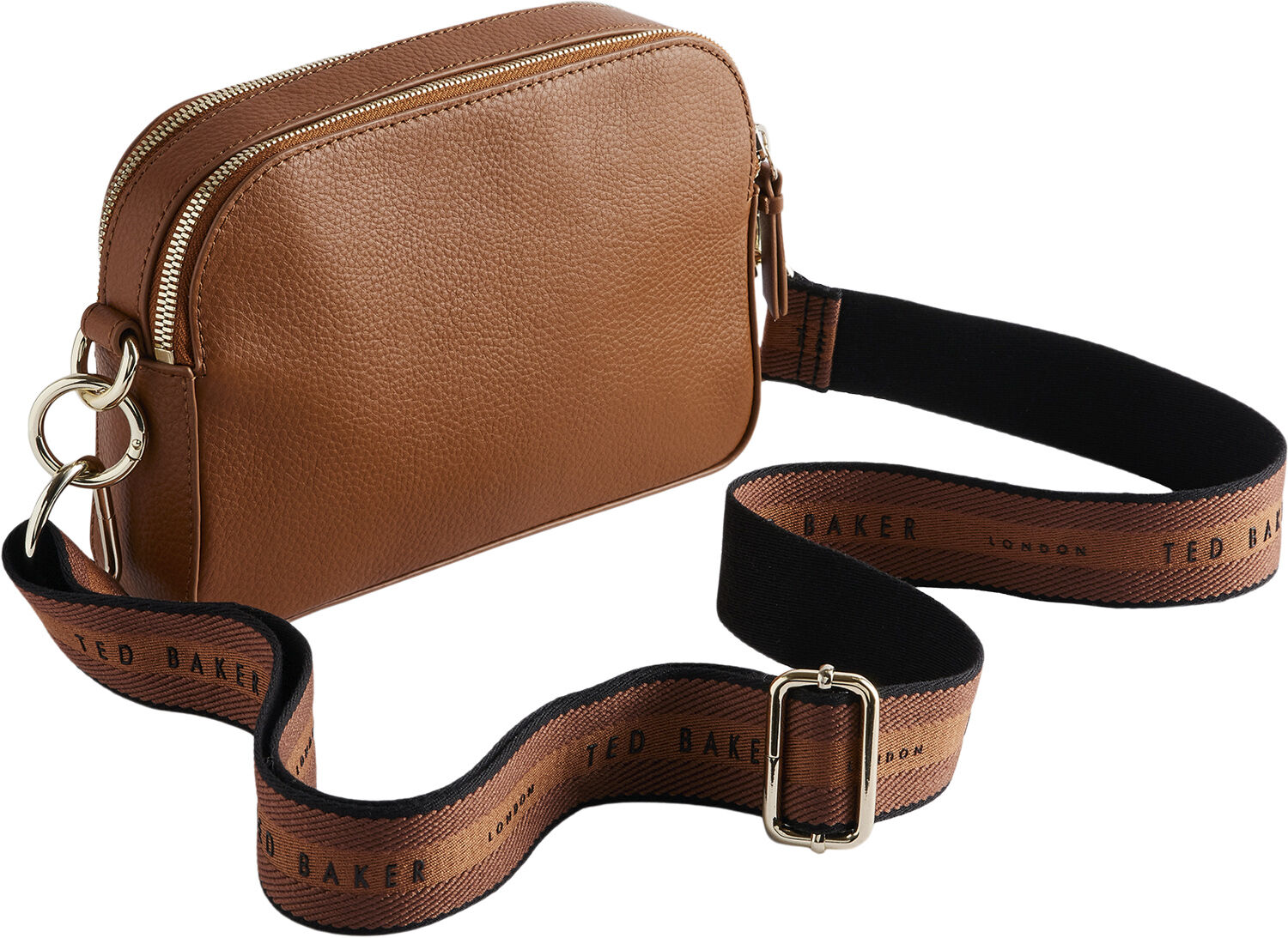 DARCELO Branded Webbing Leather Cam