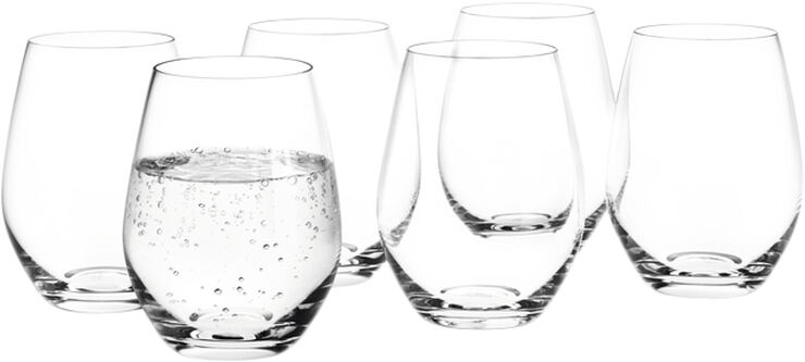 Cabernet Vandglas klar 25 cl 6 stk.