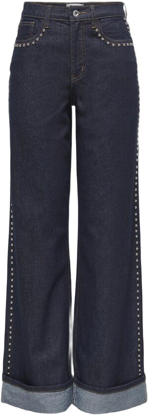 ONLHOPE HW WIDE STUD FOLD UP DNM MA