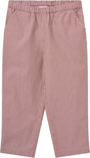 Checkered Pants w. Side Pockets