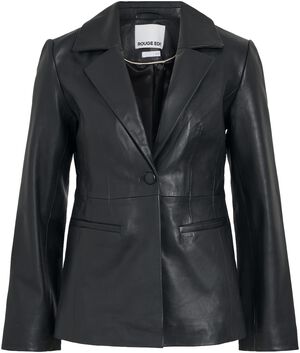 ROUHARLEY L/S LEATHER BLAZER/EV/PF