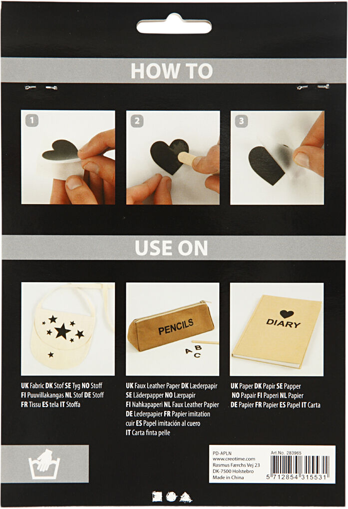 Rub on stickers, havet