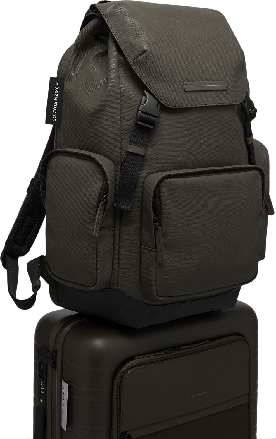 SoFo Backpack Travel Dark Olive