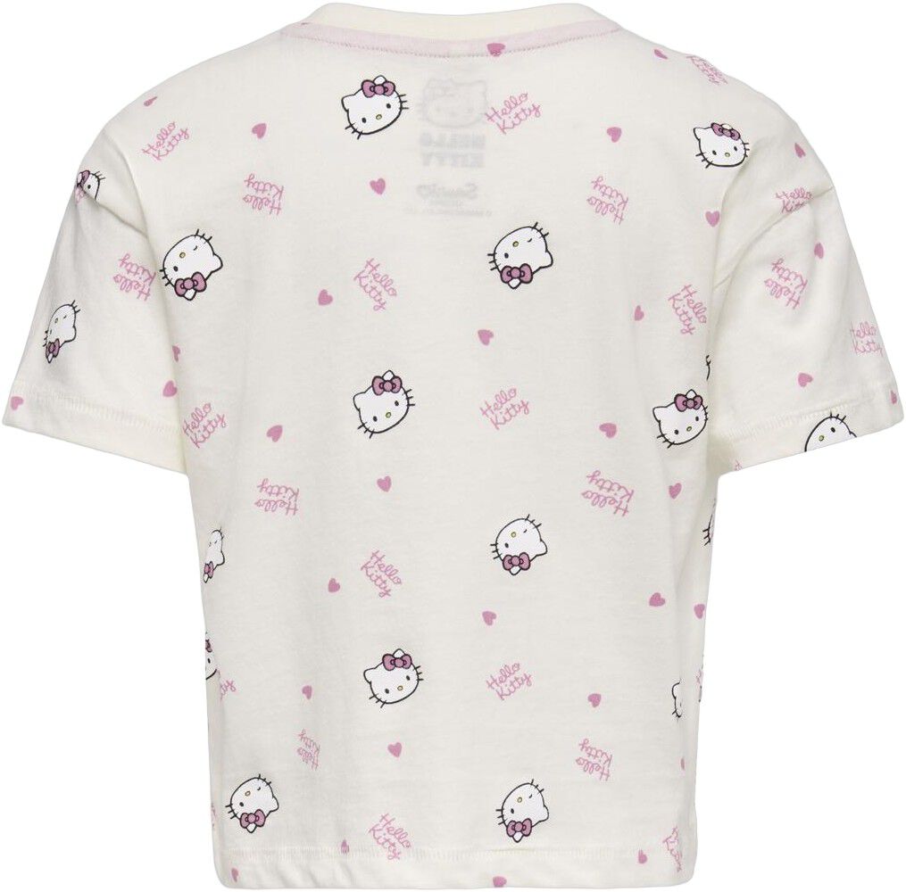 KMGKITTY LIFE SS LOOSE PRINTED TEE