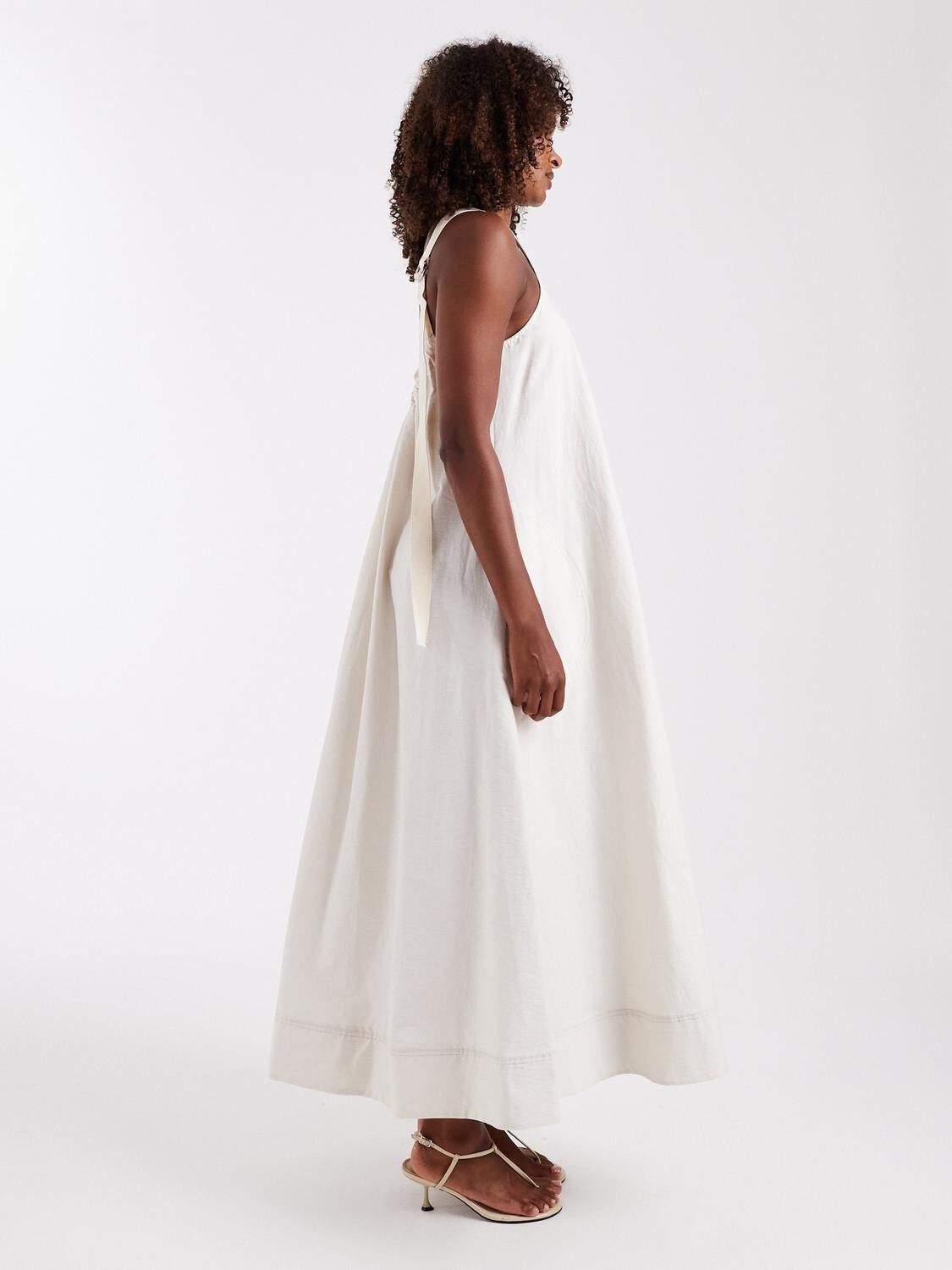 TSSELENA OPEN BACK MAXI DRESS WVN