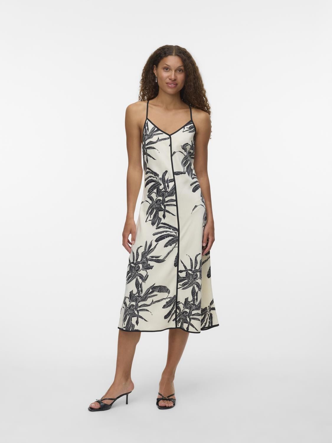 AWSAINT V-NECK STRAP DRESS NOOS