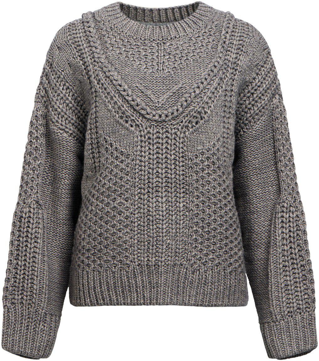 Objhinna L/S Re Knit Pullover 146