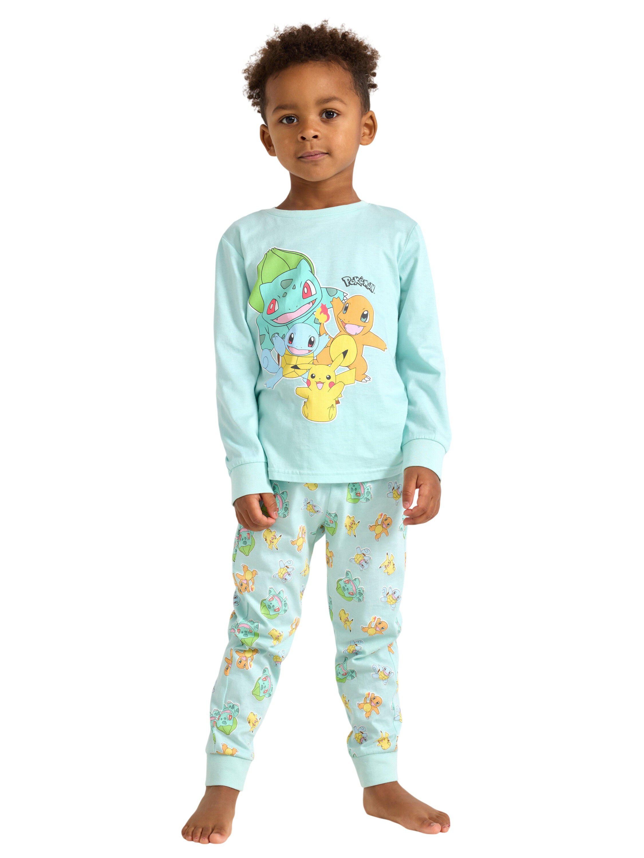 Pyjama set in soft cotton with a lo