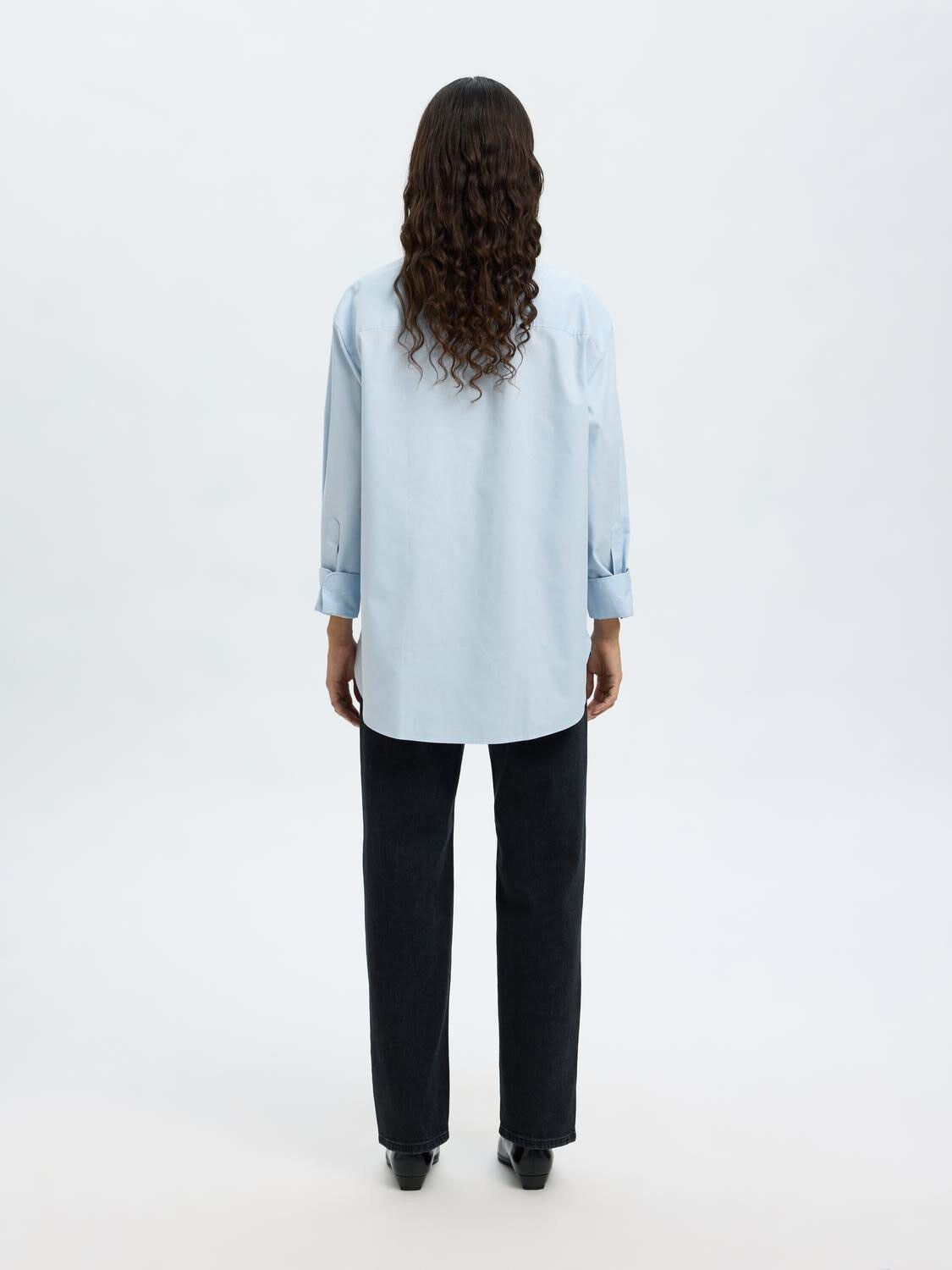 SLFESTER LS OVERSIZE SHIRT NOOS