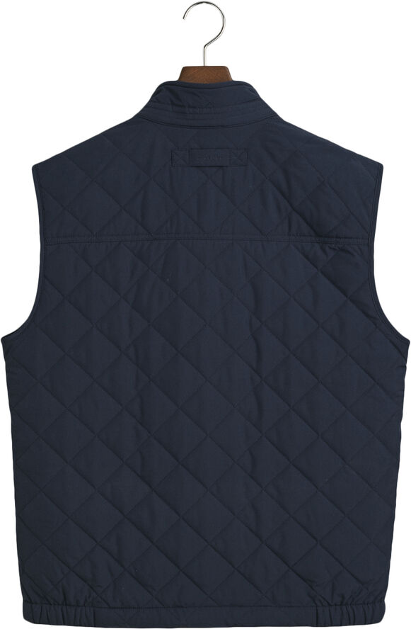 QUILTED WINDCHEATER VEST