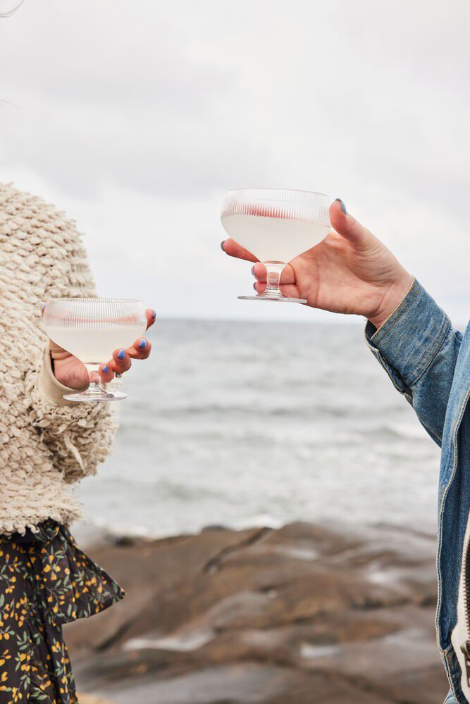 Billi coupe glass, 2-stk