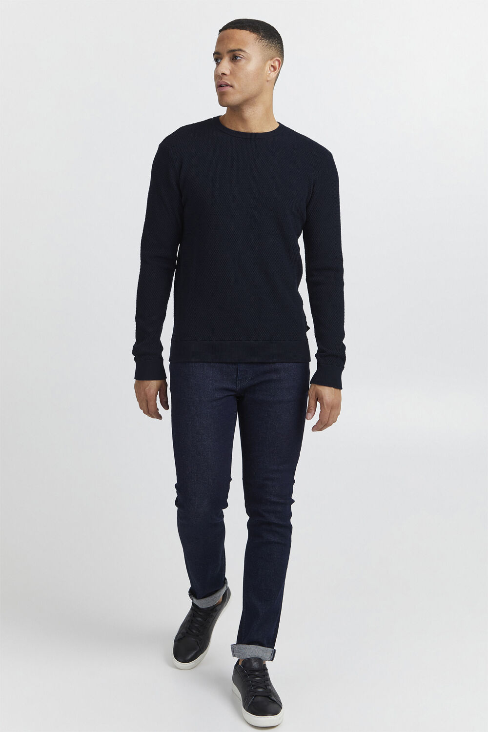 CFKARLO structured crew neck knit