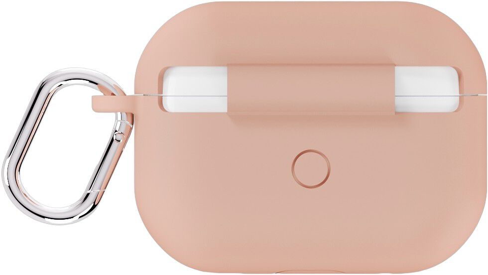 Silicone Case Solid AirPods Pro 1&2 Bare Pink