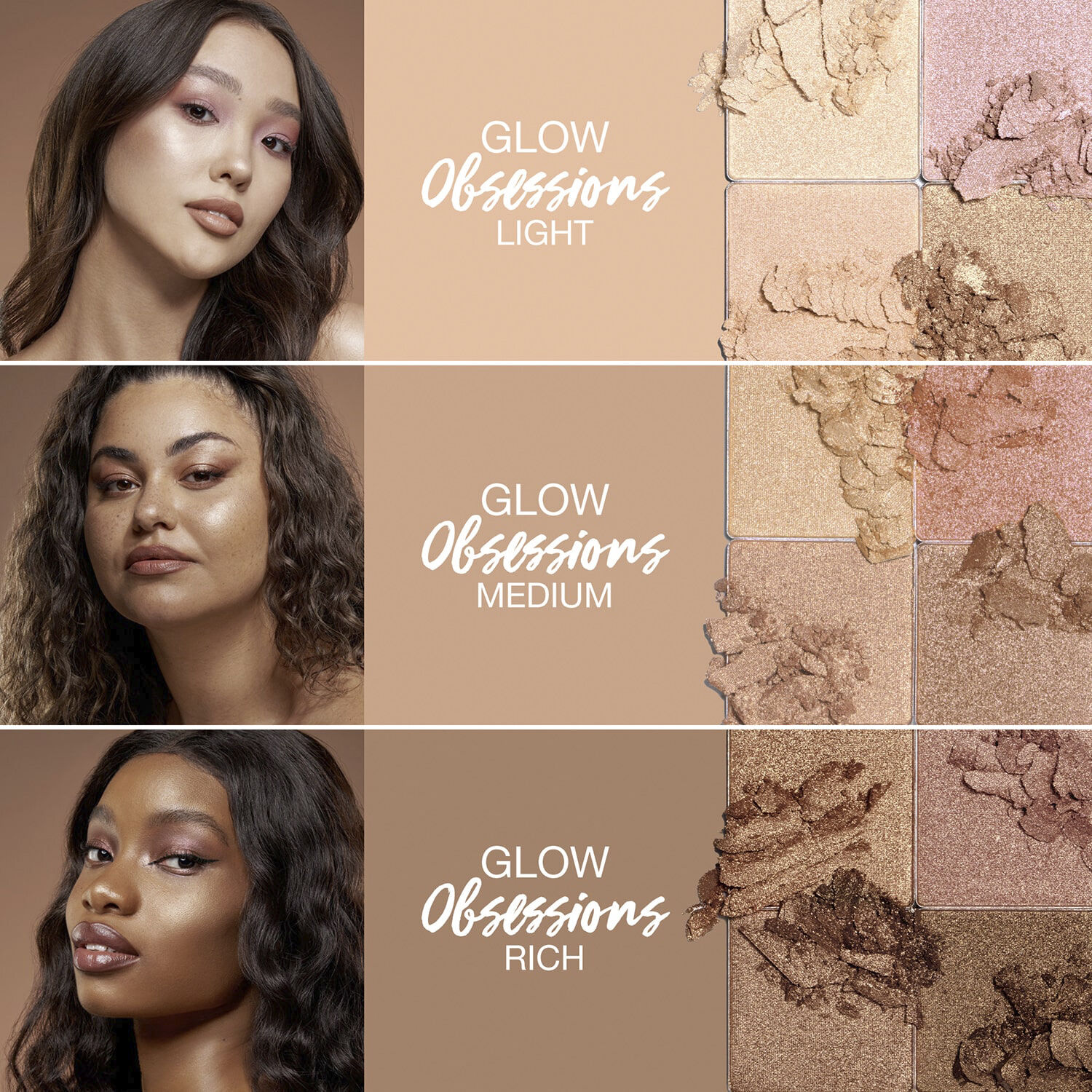 Glow Obsessions - Highlighter palette