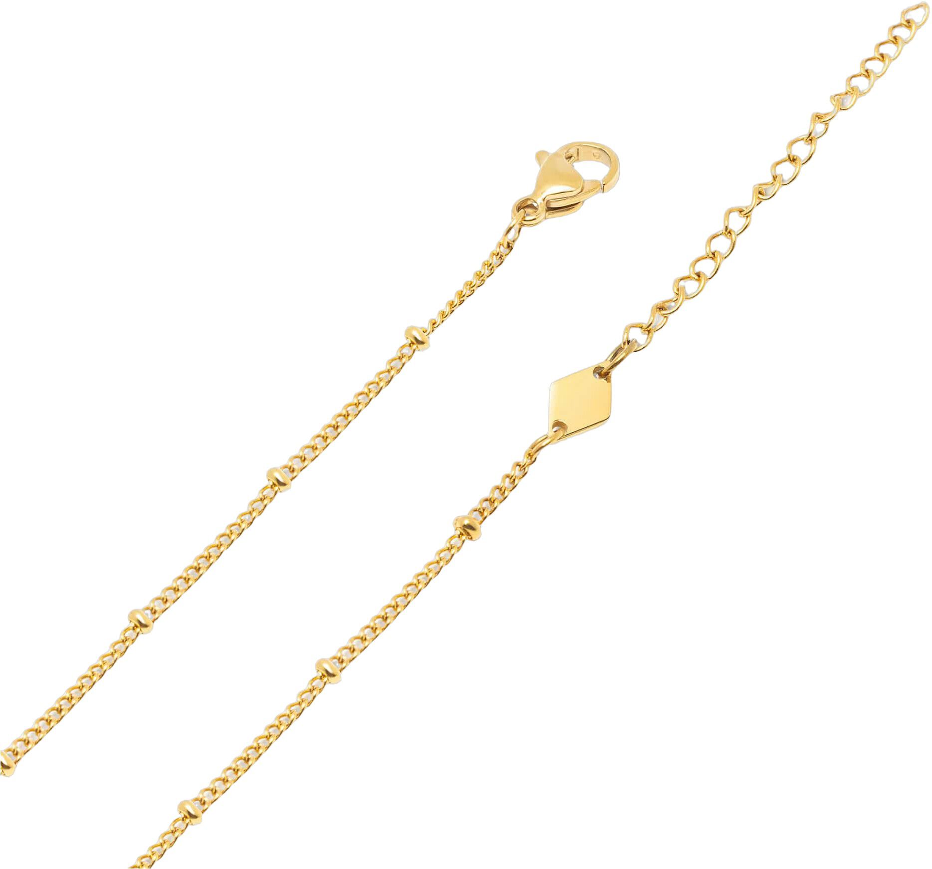 Women's Pink Evil Eye Pendant Necklace
