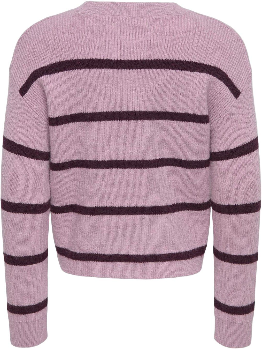 KMGFRANCA LIFE SHORT LS STRIPE KNT
