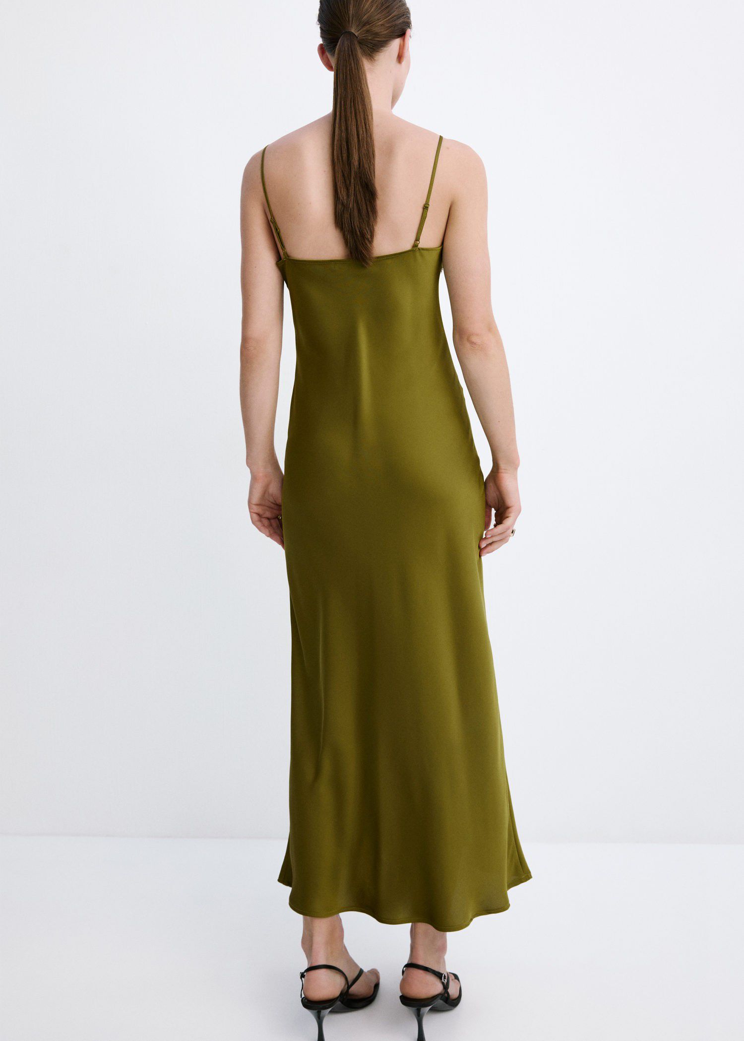 Satin camisole dress