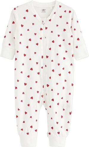 Koselig pyjamas i bomull med lange