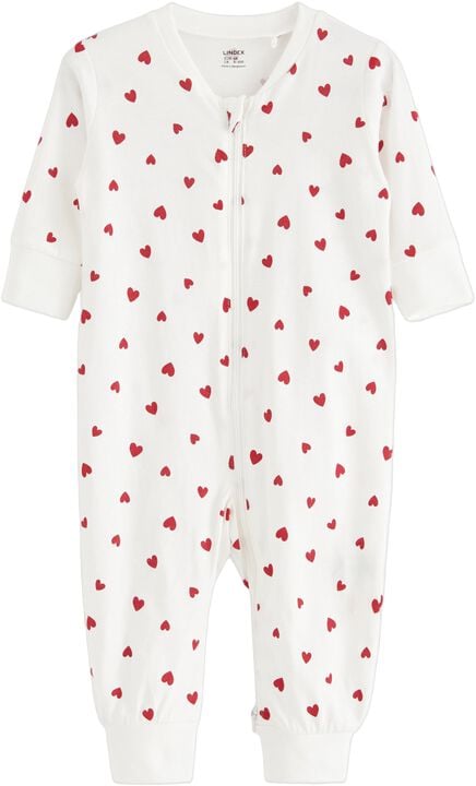 Koselig pyjamas i bomull med lange