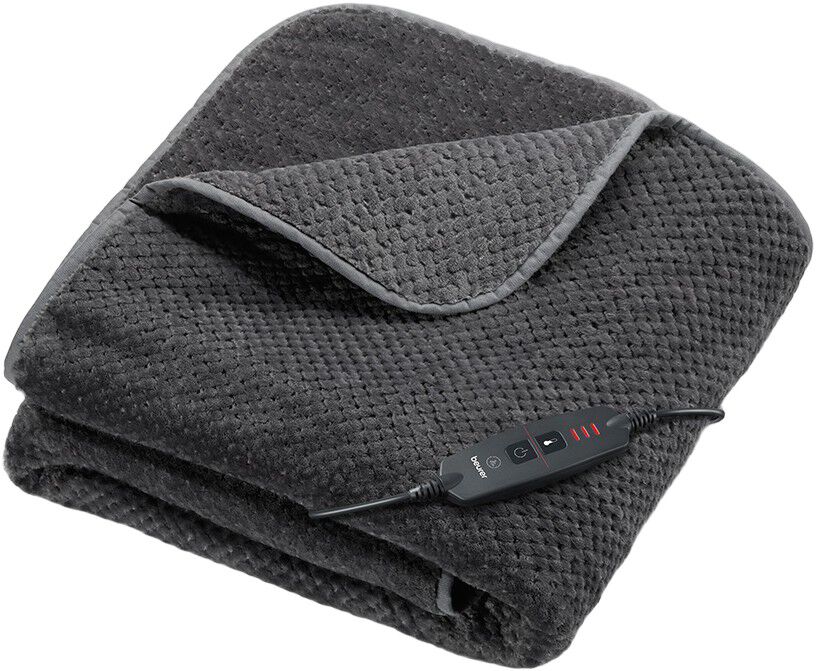 Wellbeing HD 65 Dark Grey Varmeplaid 180x130 cm