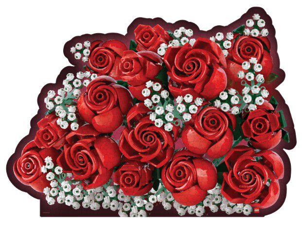 LEGO Rose Puslespil. 1,00