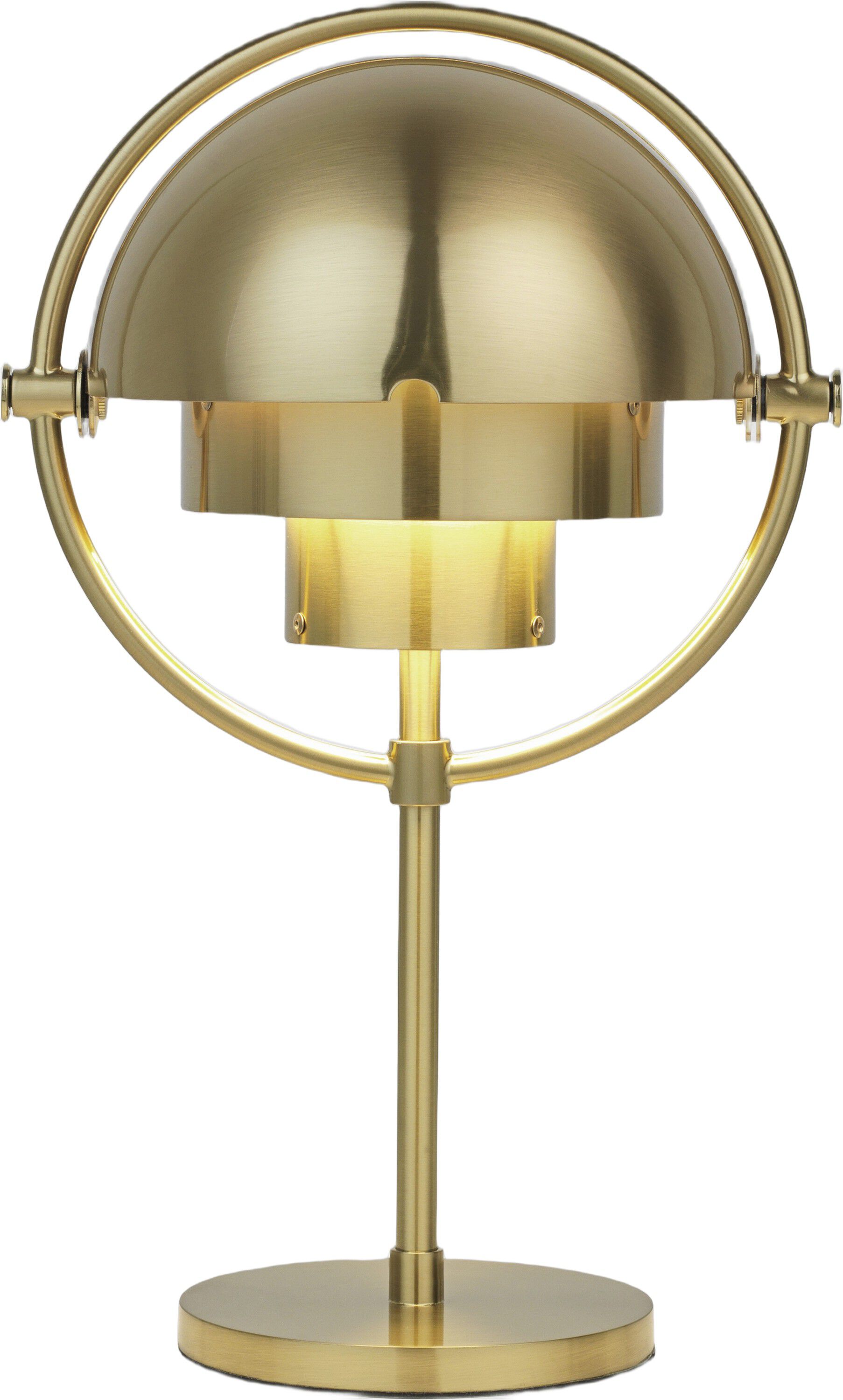 Multi-Lite Portable Lamp, EU Base: Brass, Shade: Brass Shiny