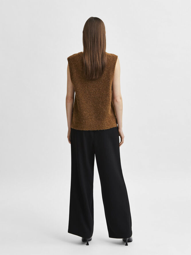 SLFTINNI-RELAXED MW WIDE PANT N NOO
