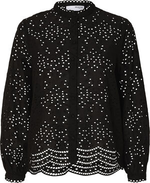 SLFTATIANA L/S EMBR SHIRT NOOS