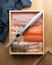 Yanagi Sashimikniv 27 cm enkelslebet