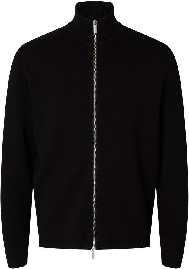 SLHTELLER FN RELAXED ZIP CARDIGAN N