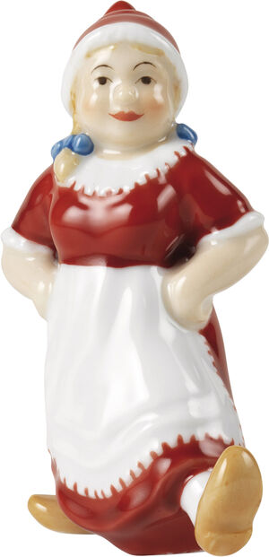 Årets julemandens kone, 10 cm.