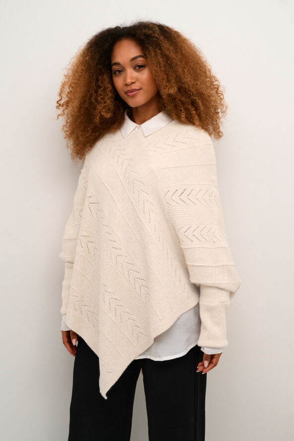CRHoliday Knit Poncho