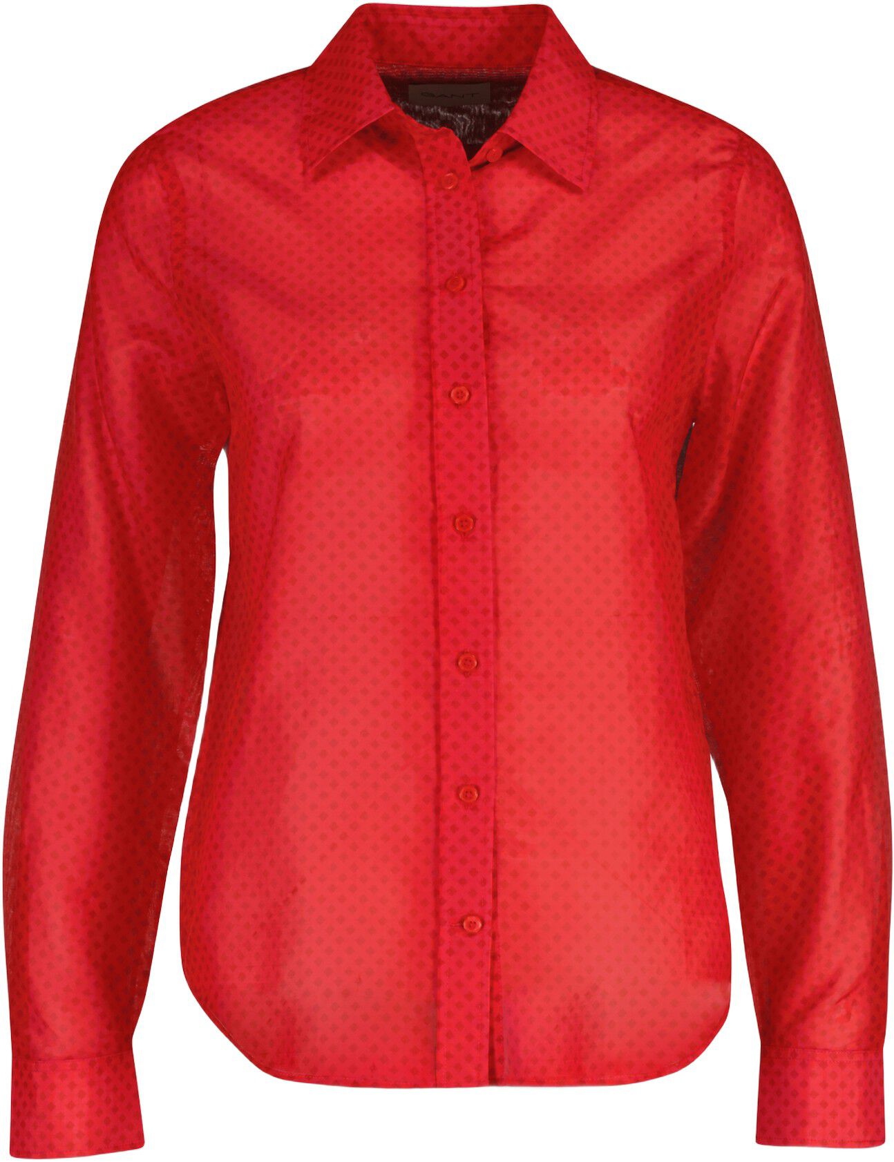 REG PRINTED GINGHAM COT SILK SHIRT