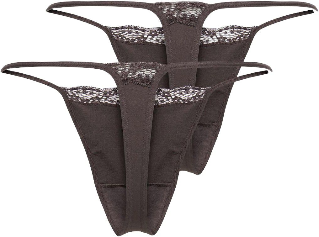 ONLVICKY LACE STRING THONG 2-PACK A