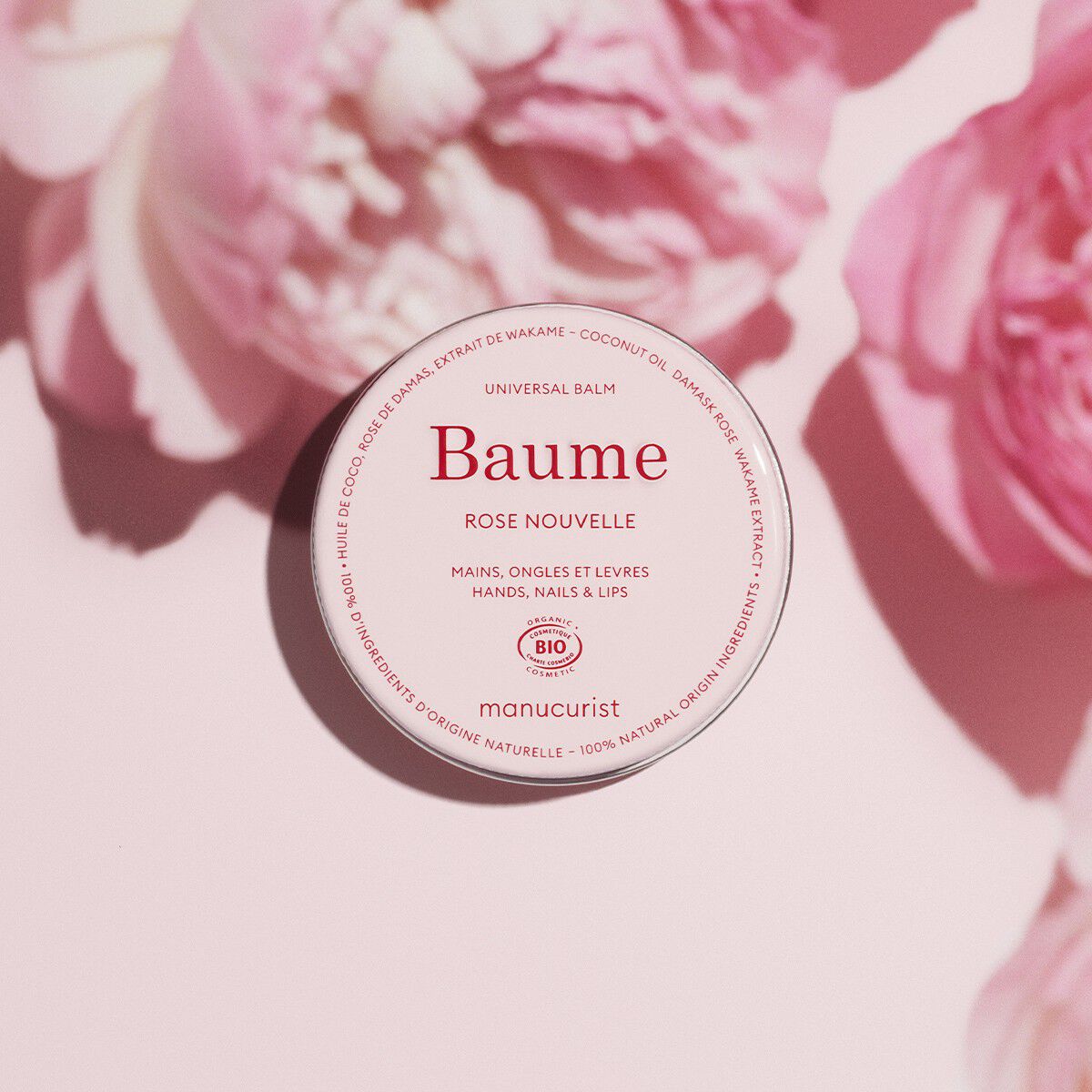 Green Nail Care Balm Rose Nouvelle 30g