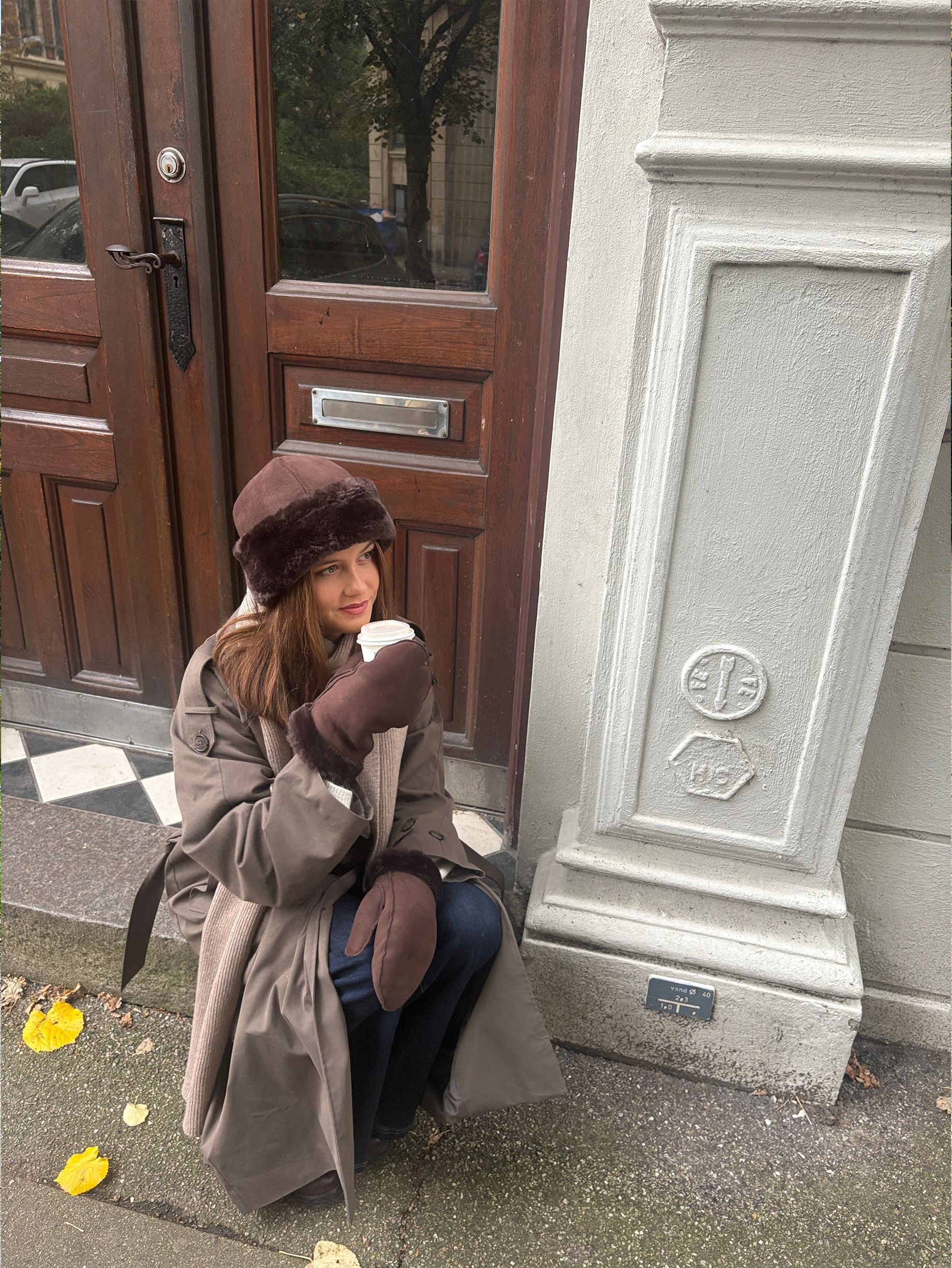 Doa Shearling Mitten