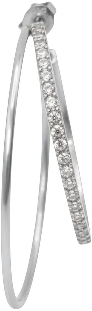 Double Olympia Hoop with Stones