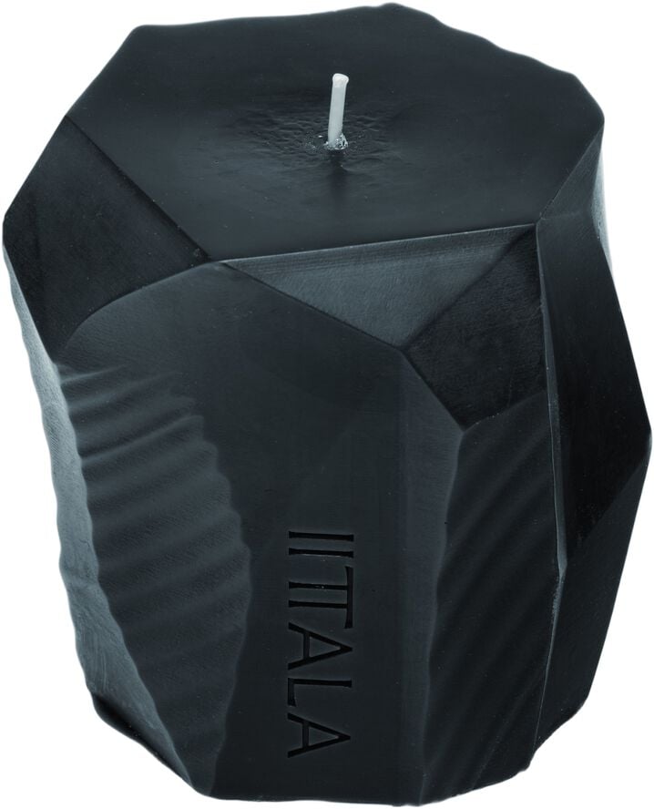 Kanto block candle 10cm ash