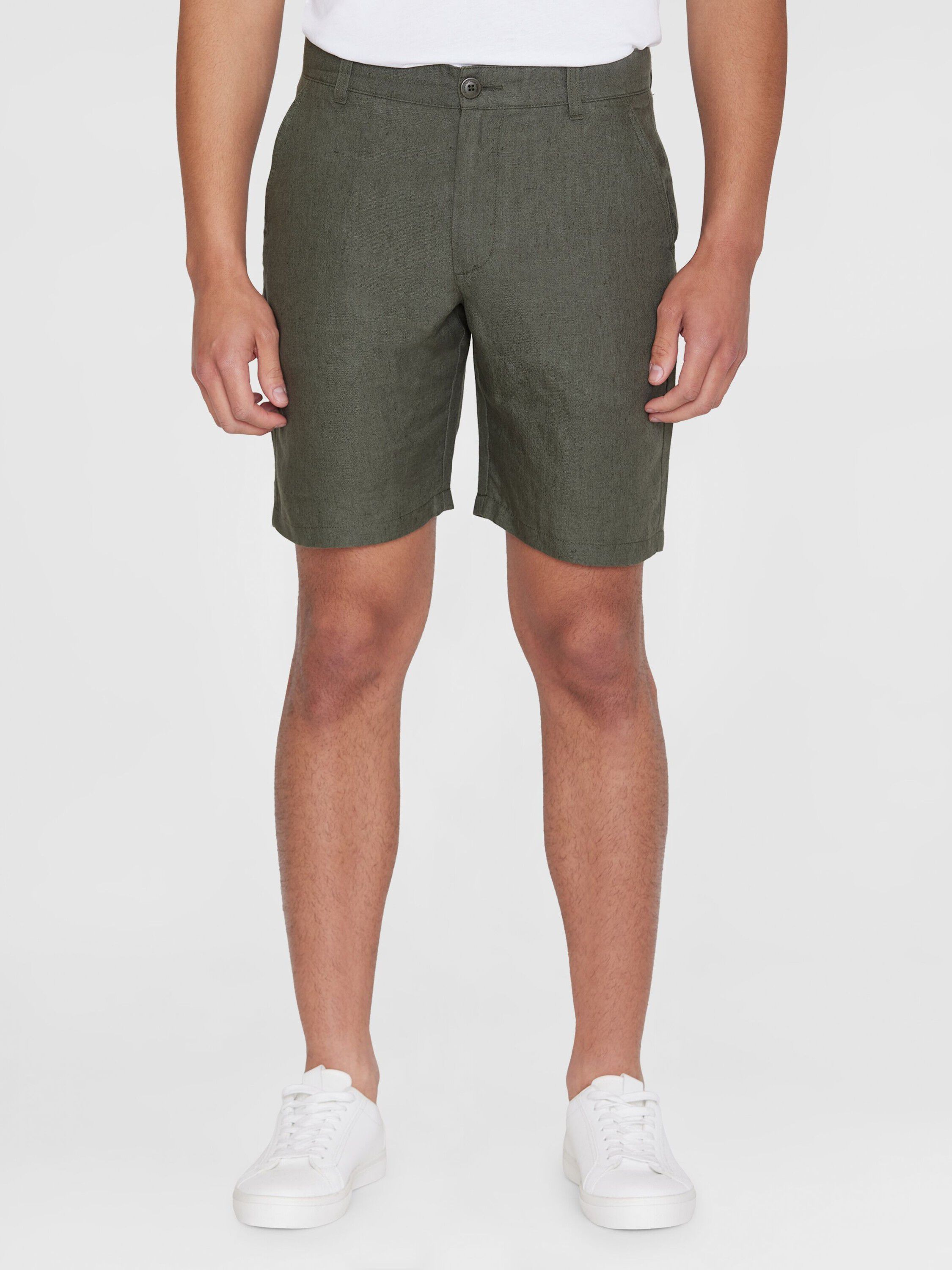 CHUCK regular linen shorts - GOTS/Vegan