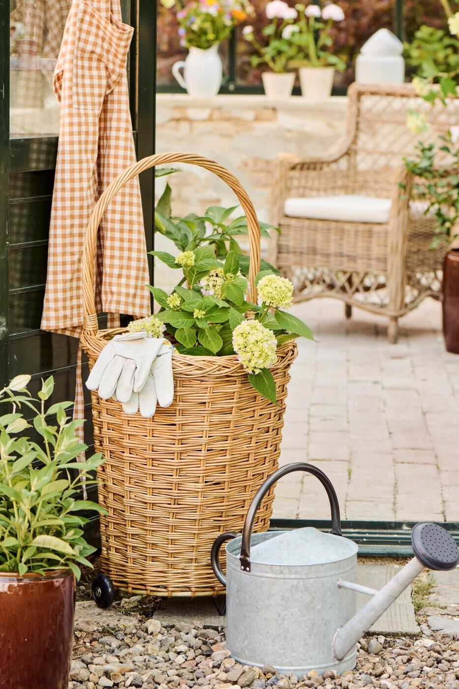 Trolleykurv p&aring; hjul