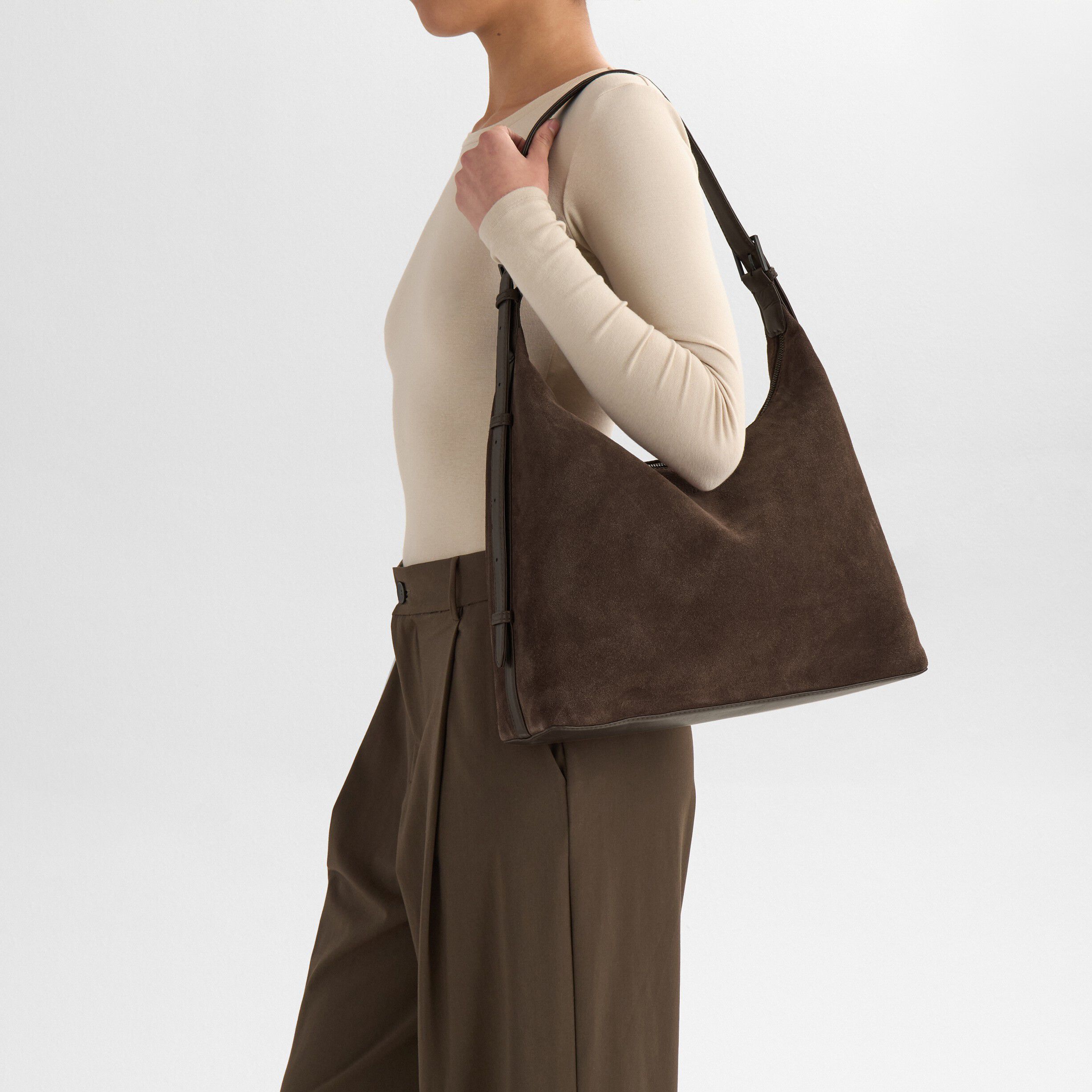 TribecaMBG Bag, Suede
