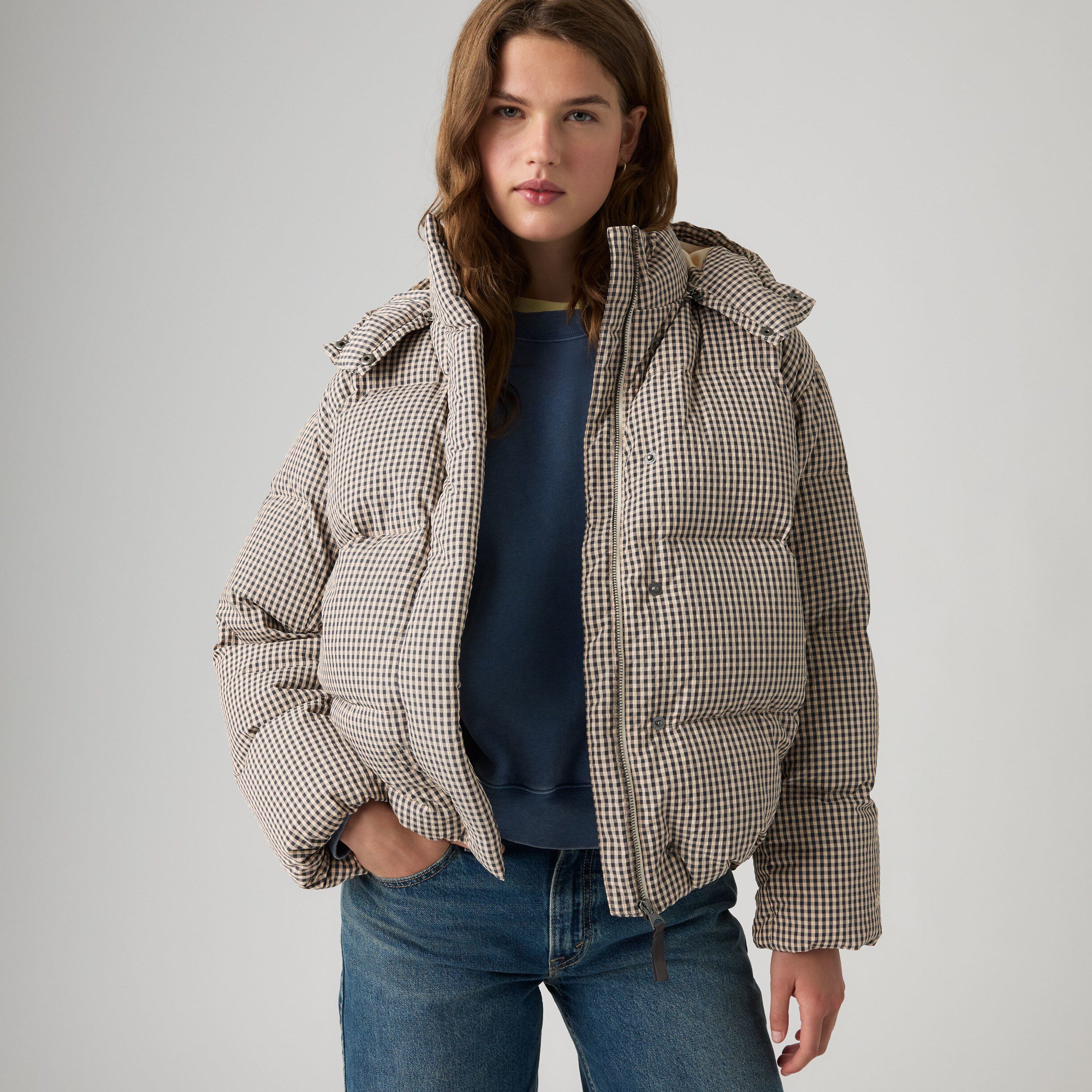 TATE BUBBLE PUFFER YOLI GINGHA