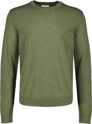 Soft viscose blend o-neck knit