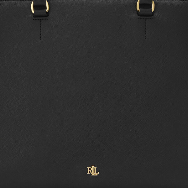 Crosshatch Leather Large Hanna Satchel