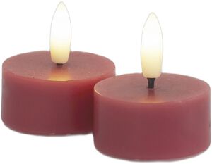 Sille Fyrfadslys 2 stk. sæt, Ø4,5XH2,2cm