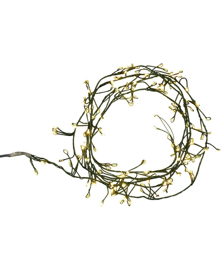 Knirke Cluster 160L, lyskæde Grøn/Grøn