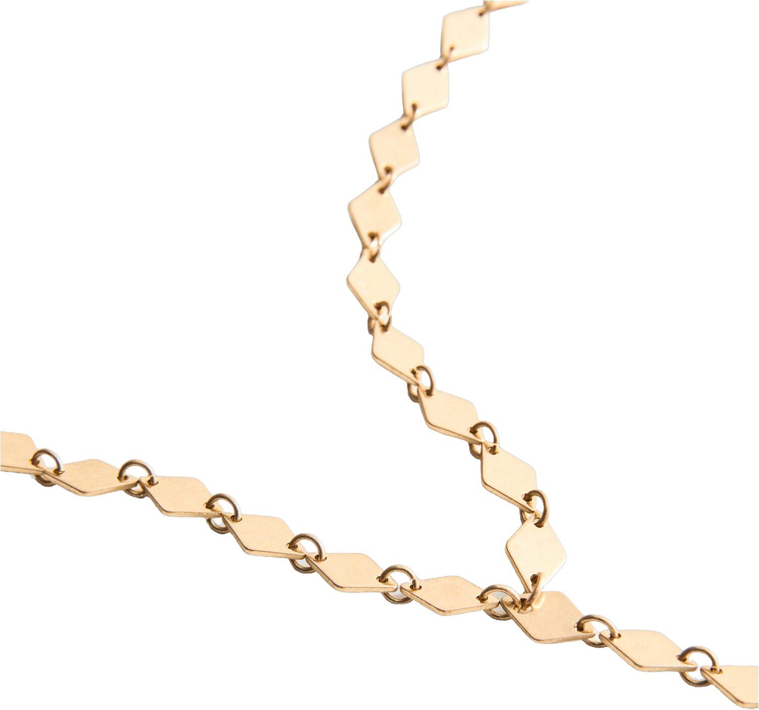 Metal pendant necklace