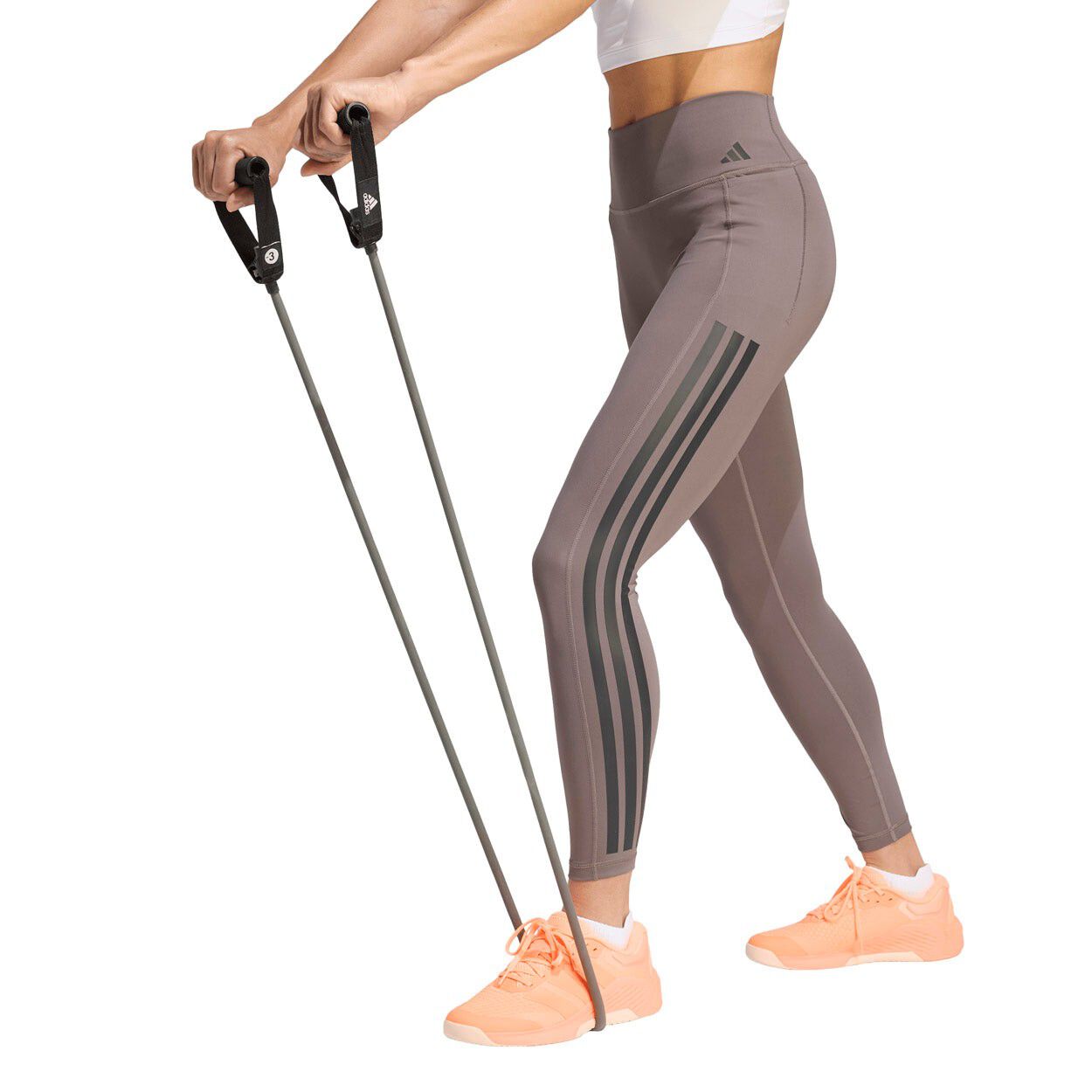 Optime Workout 3-Stripes 7/8 Leggings