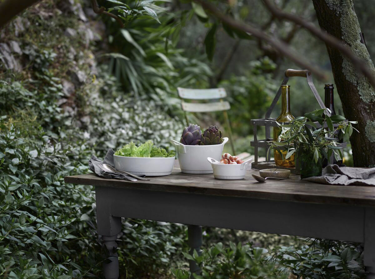 Toulouse sk&aring;l lav nr. 4. 1,2 liter