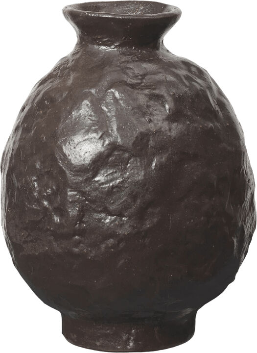 Doro Vase - H16 - Coffee